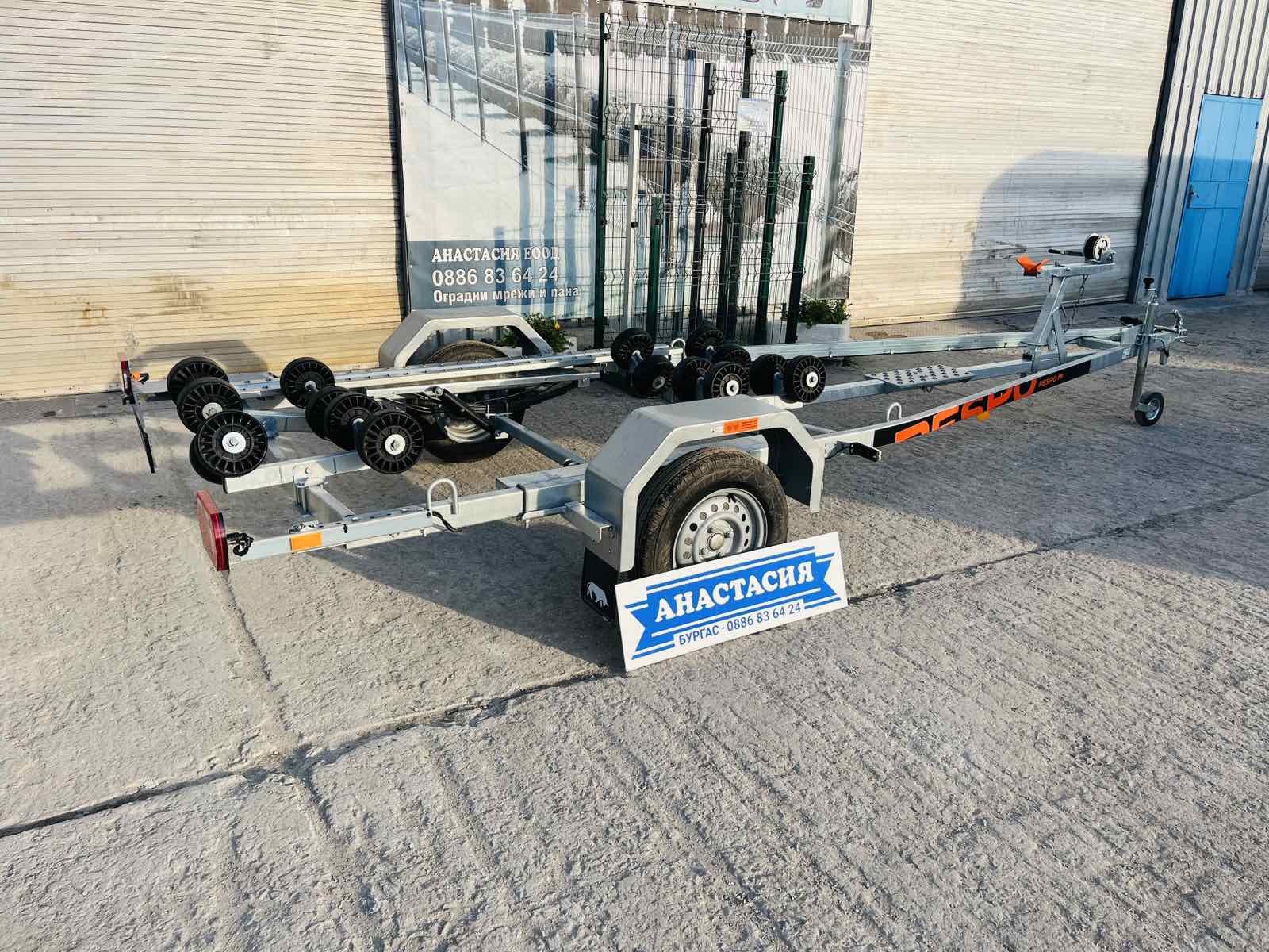 RESPO Multiroller 750V571L209 Колесар за лодка