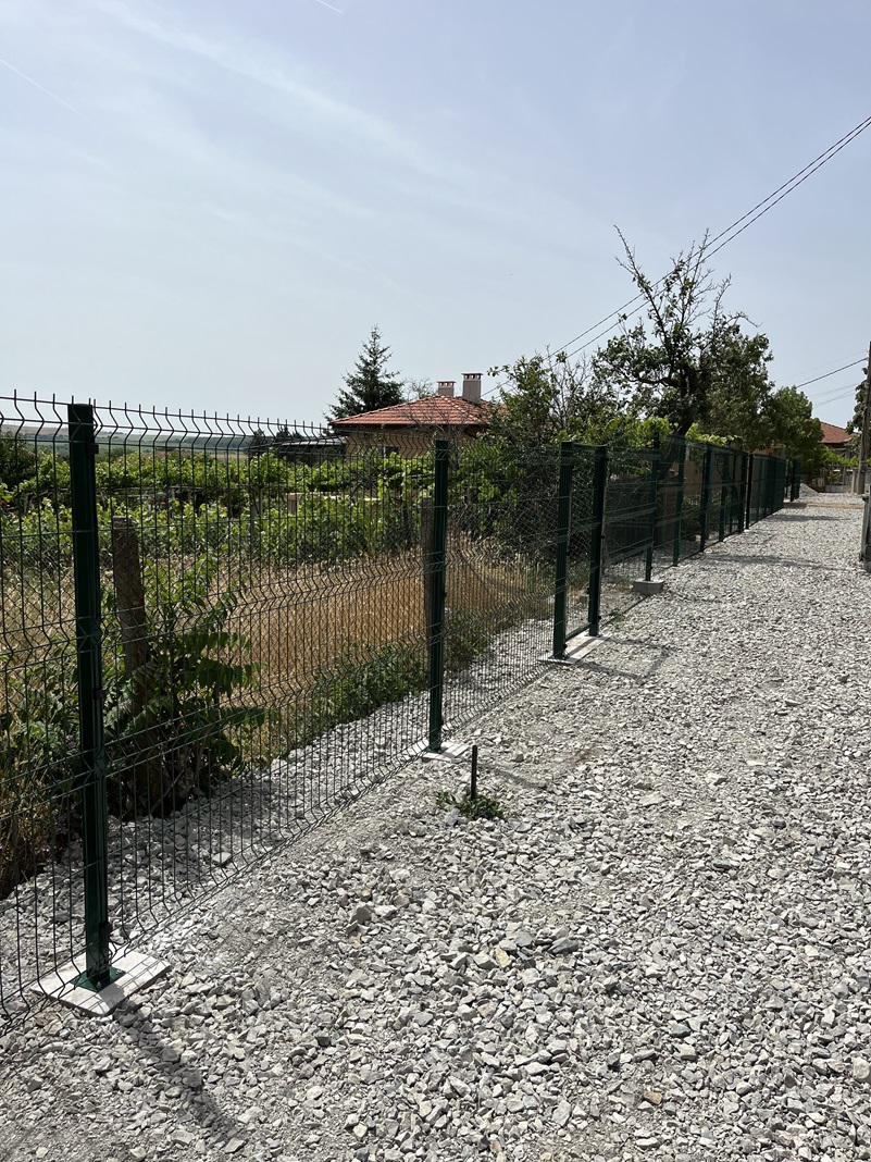 Зелени 3D оградни пана