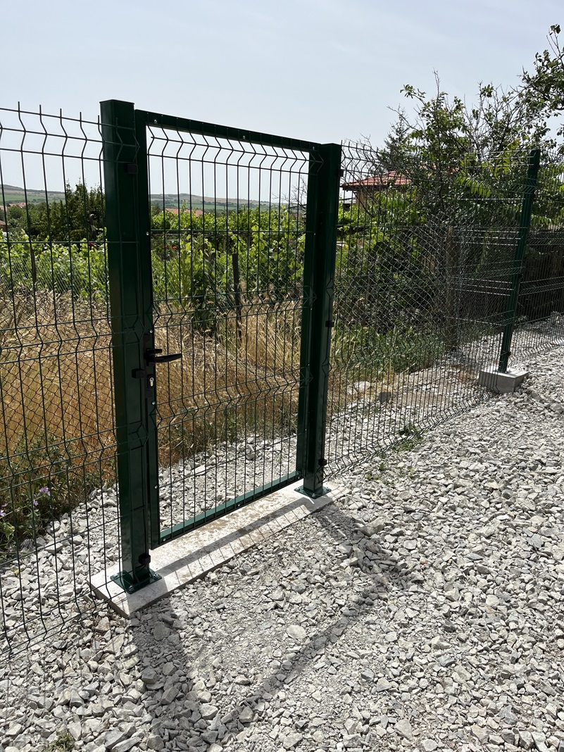 Зелени 3D оградни пана