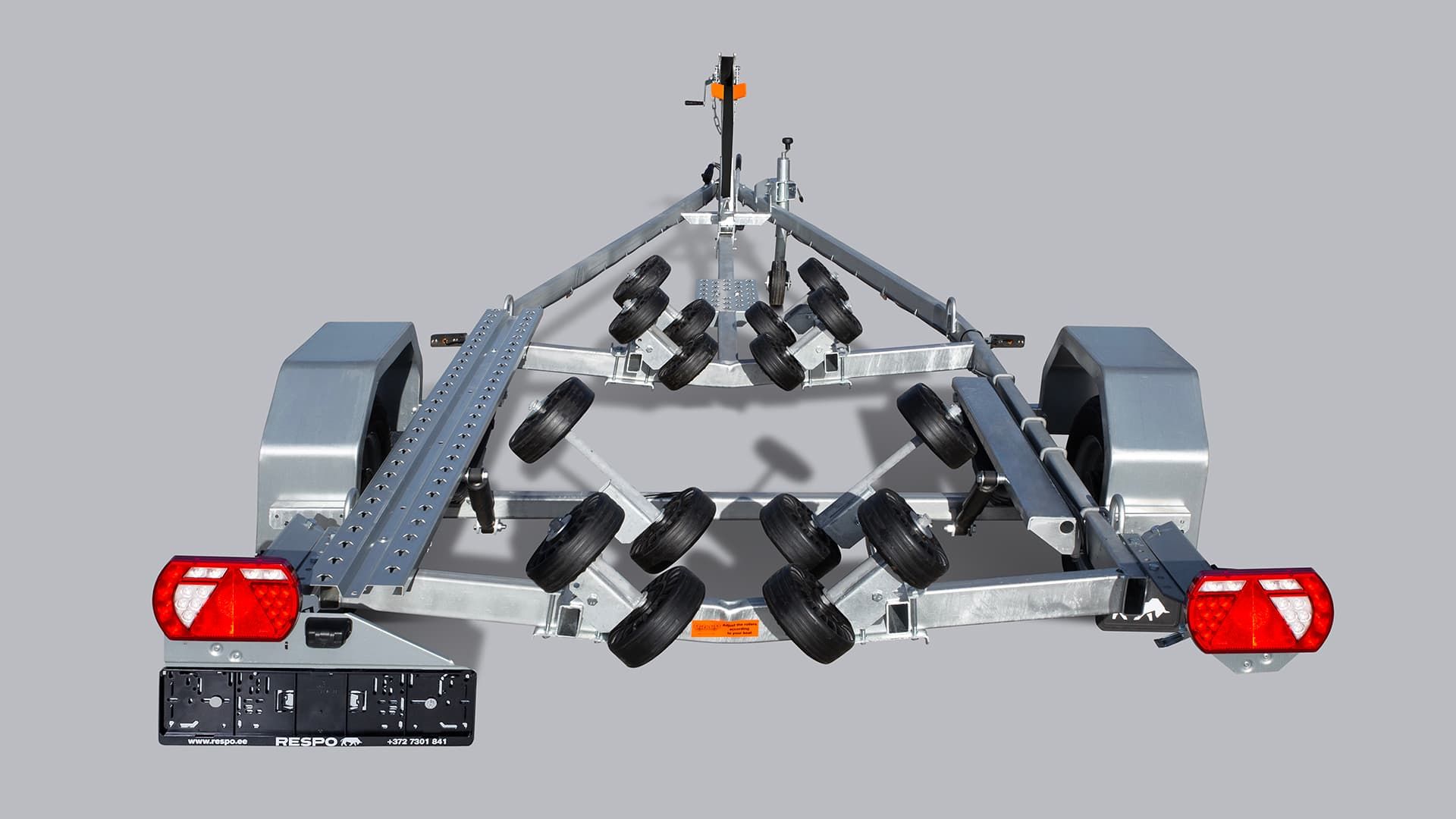 RESPO Multiroller 750V571L209 Колесар за лодка